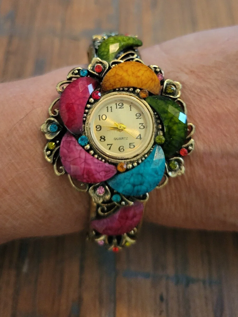 Women's Clamper Bracelet Watch Bundle